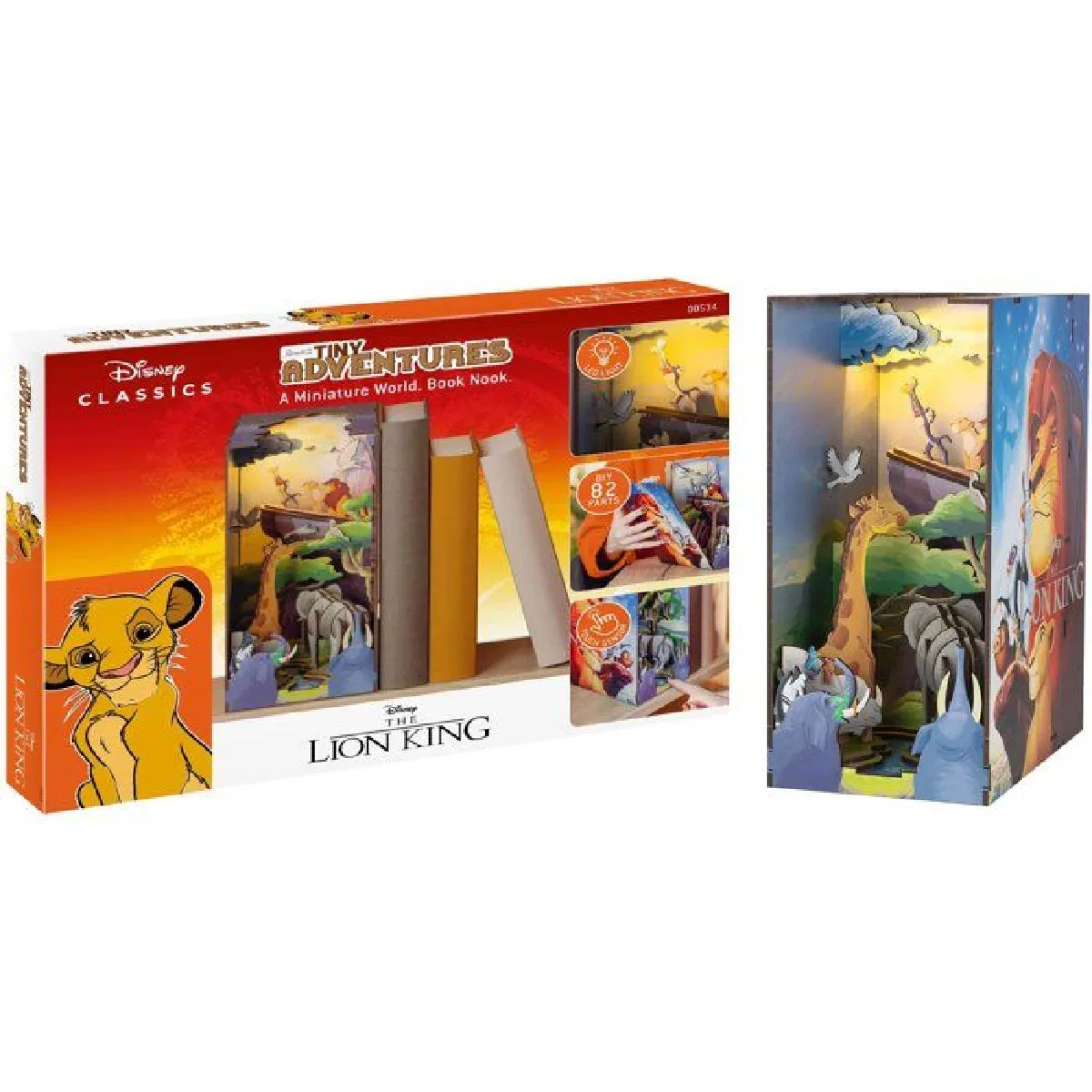 Kit de Construction Revell Tiny Adventures Disney le Roi des Lions 82 Pièces - Image 5
