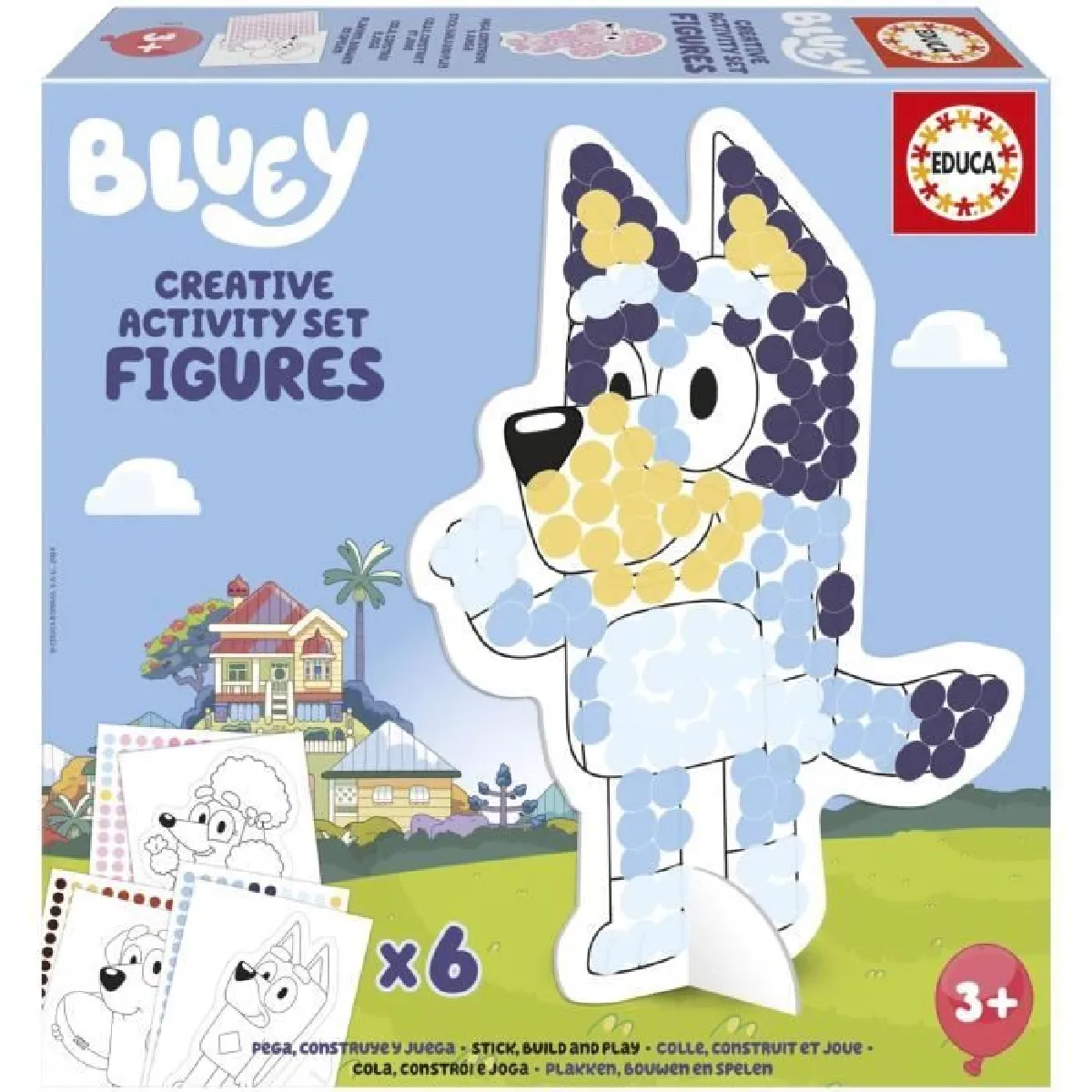 Educa Borras Bluey Coffret Activités Créatives - Carton