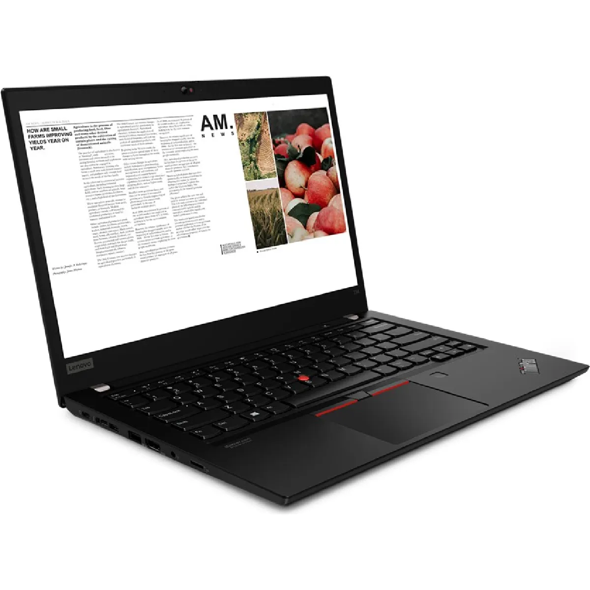 Lenovo ThinkPad T14 G1 / Ryzen 7 / RAM 8 GB / 1 TB SSD / 14,0? FHD Argent Reconditionné - vue 3