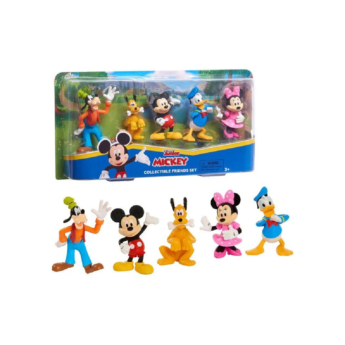 Disney Mickey Collection - Set de 5 figurines non articulées - 7,6 cm