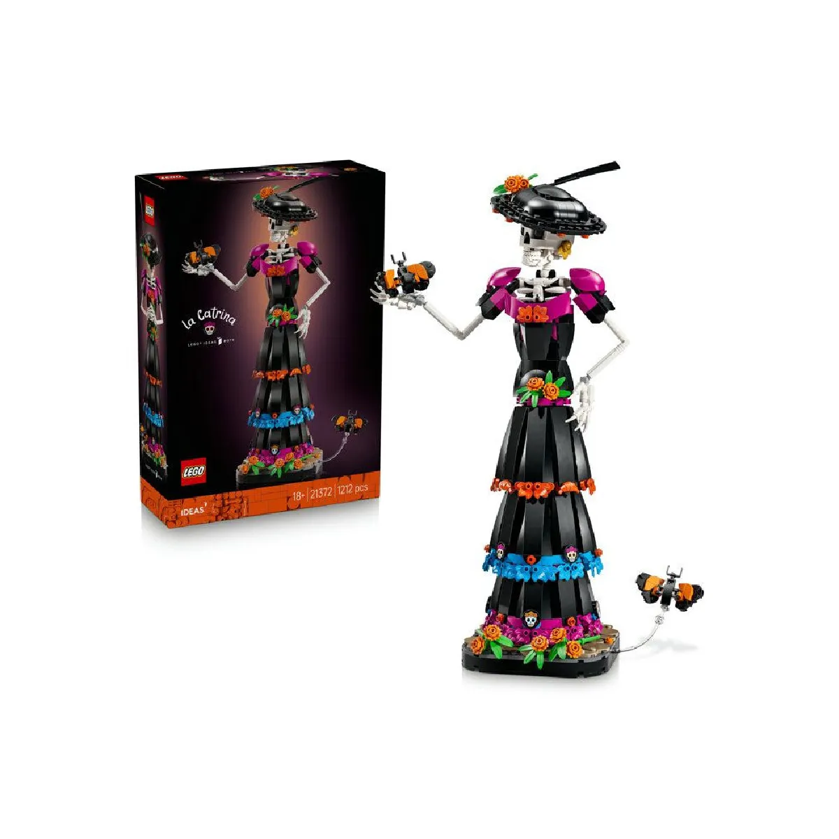 LEGO Ideas La Catrina 21372 - Set de construction adulte - 1 212 pièces