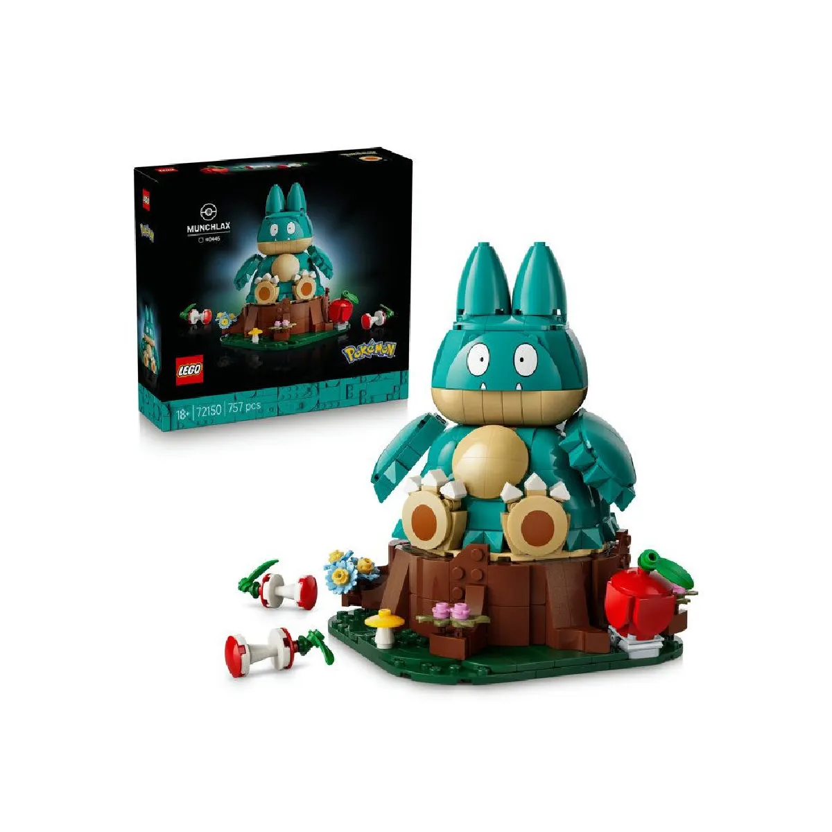 LEGO Pokémon 72150 Goinfrex - Set figurine articulée 757 pièces