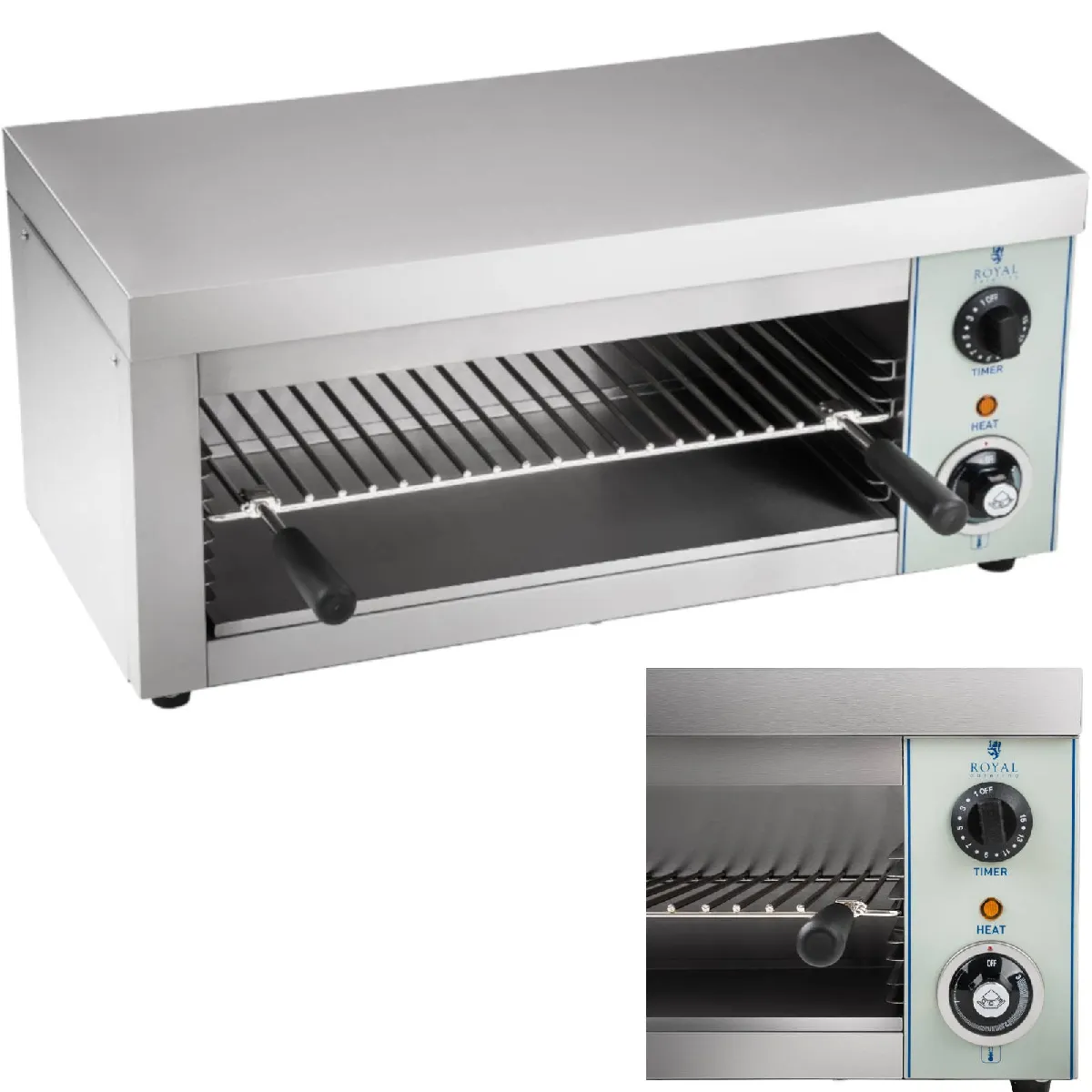 Royal Catering Argenté Salamandre Cuisine - 2.000 Watts | - Image 2