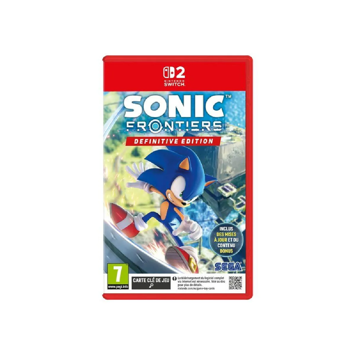 Sonic Frontiers Definitive Edition - Nintendo Switch 2 - Action plateforme SEGA