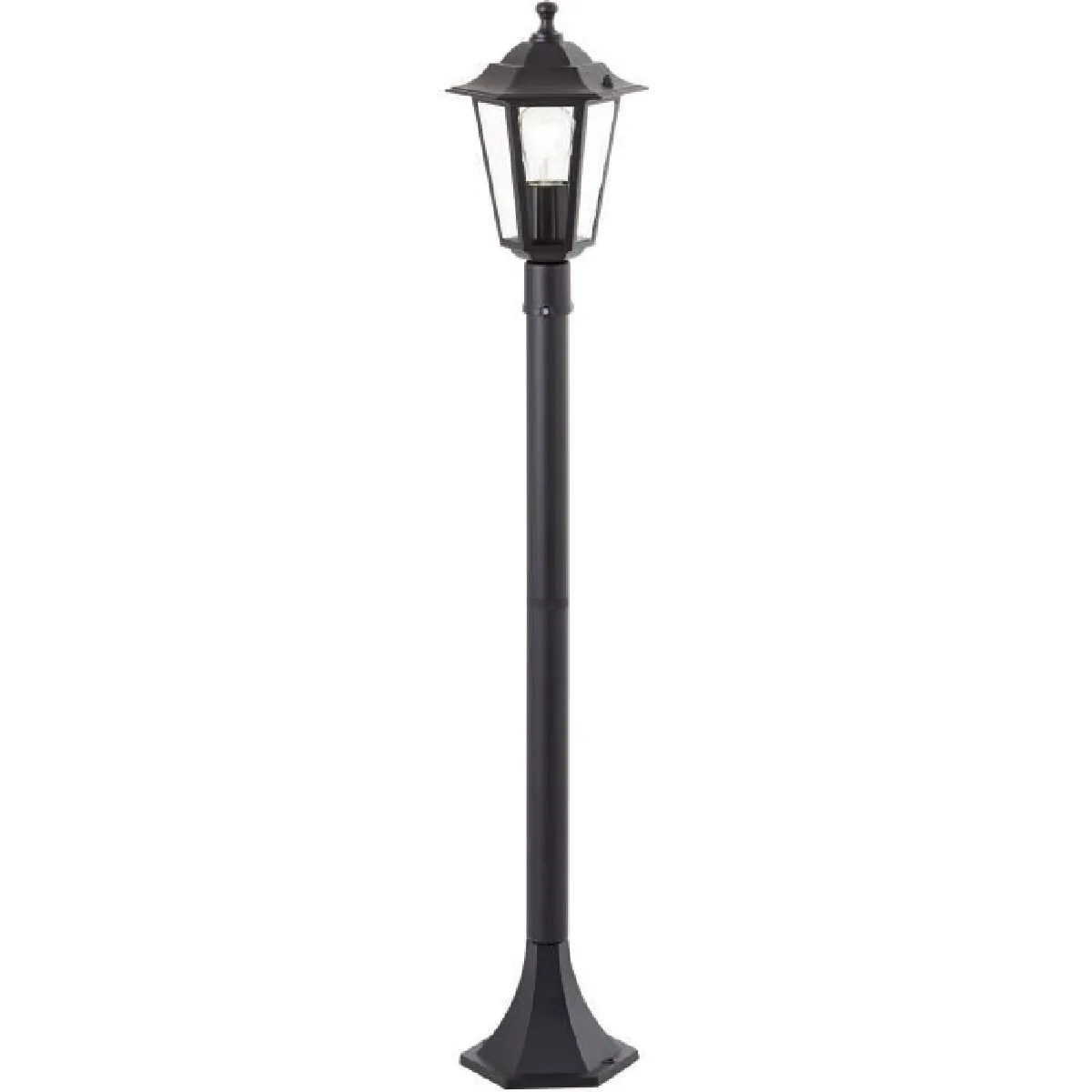 CARLEEN Lampadaire extérieur, noir, E27 max 60W, ampoule non incluse