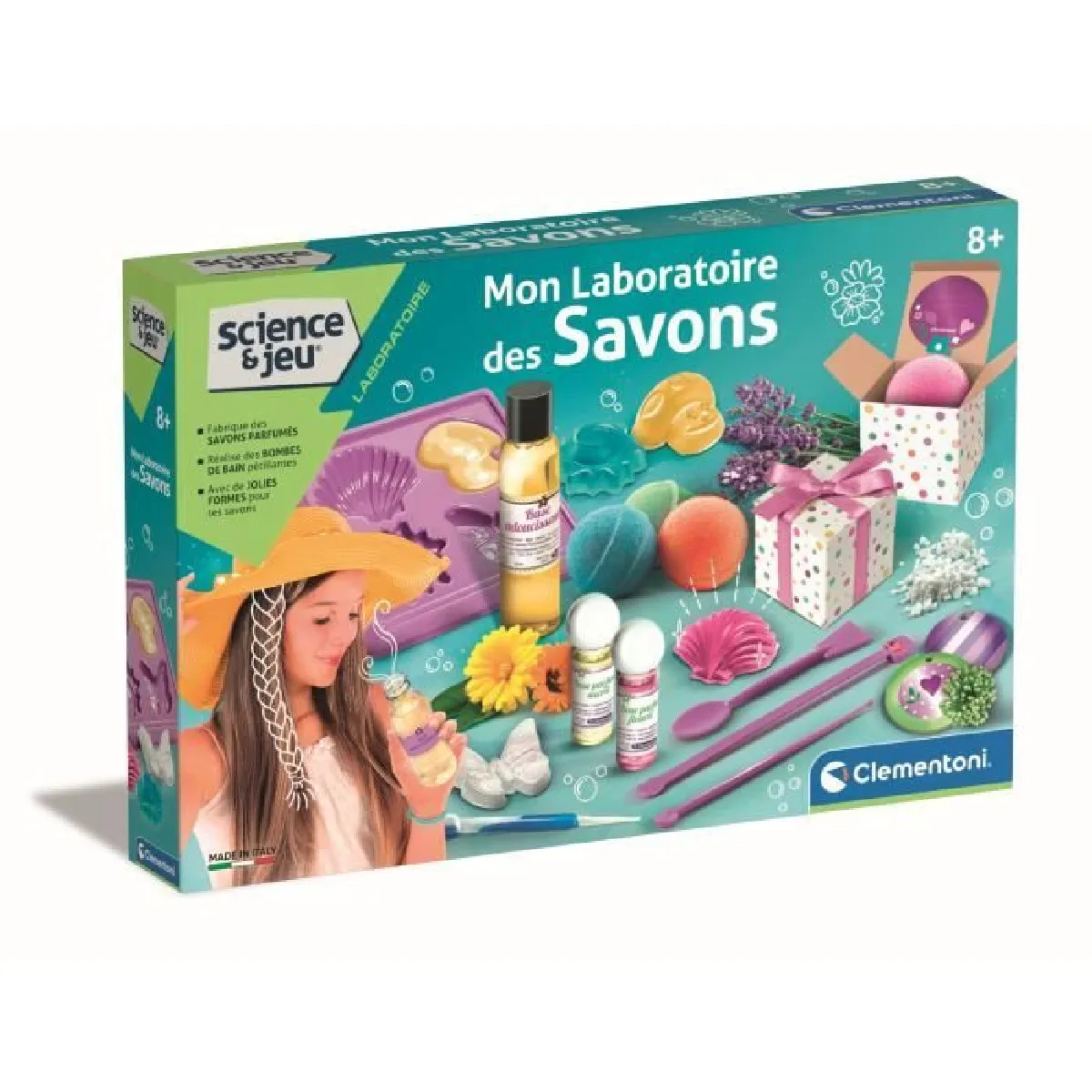 Jeu Scientifique CLEMENTONI 52277 – Mon Laboratoire Des Savons Pour Enfants 8 Ans+ - vue 7