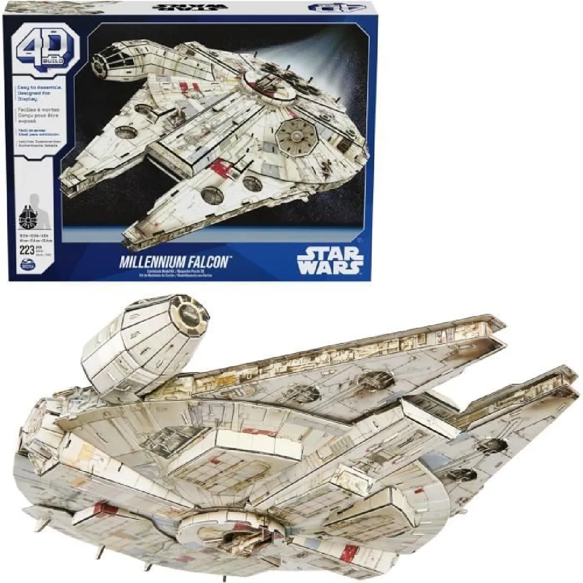 Puzzle 3D Build Faucon Millenium Star Wars - vue 2