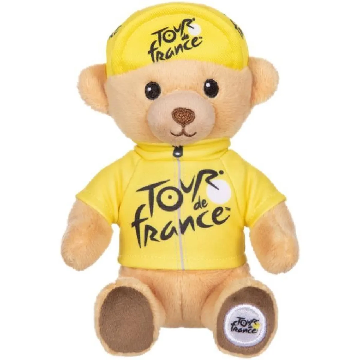 Générique Jaune Gipsy Toys Ours En Peluche Tour De France