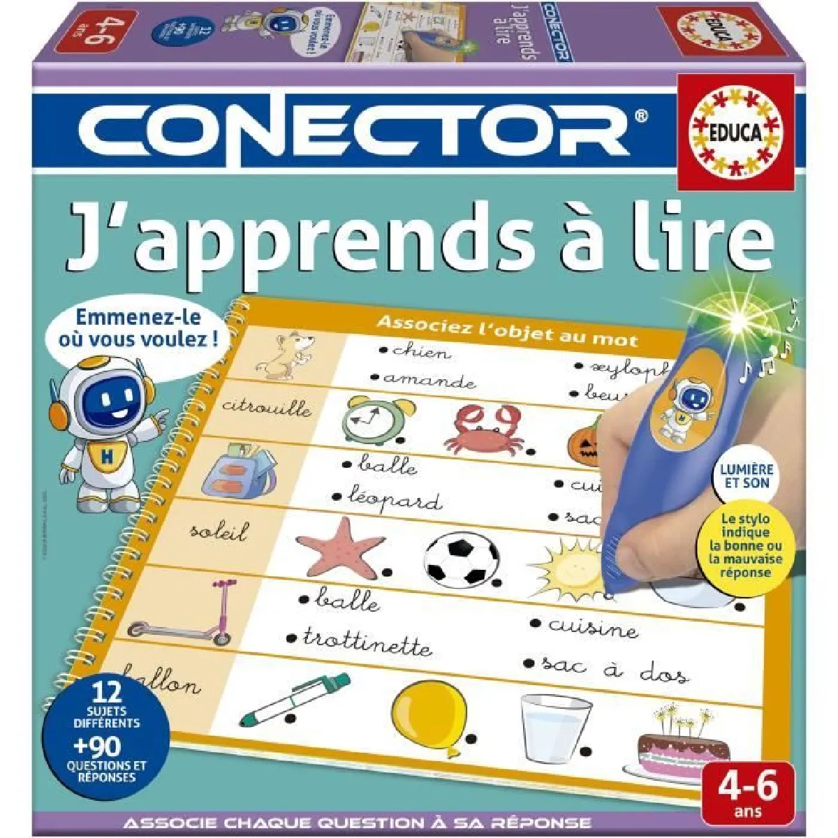 Educa Borras Jeu Éducatif Apprendre À Lire