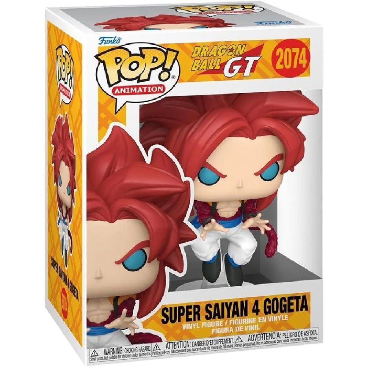 Funko Figurine Pop! - Dragon Ball GT Gogeta Super Saiyan 4 - Vinyle - vue 7