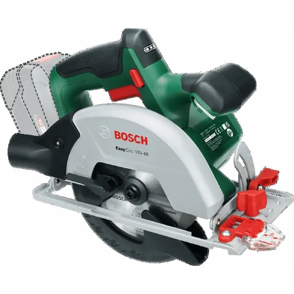 Scie circulaire sans fil BOSCH EasyCirc 18V 48 18V 48mm - vue 3