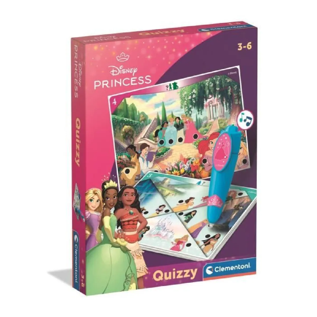 Clementoni Multi-Couleurs - Quizzy - Princess - Neuf - Image 4