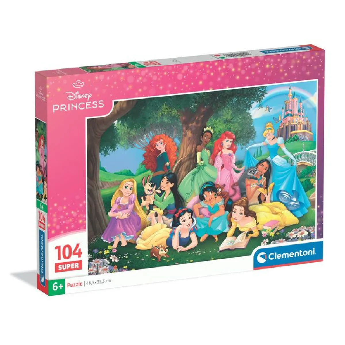 Clementoni puzzle Disney Princess - 104 pièces