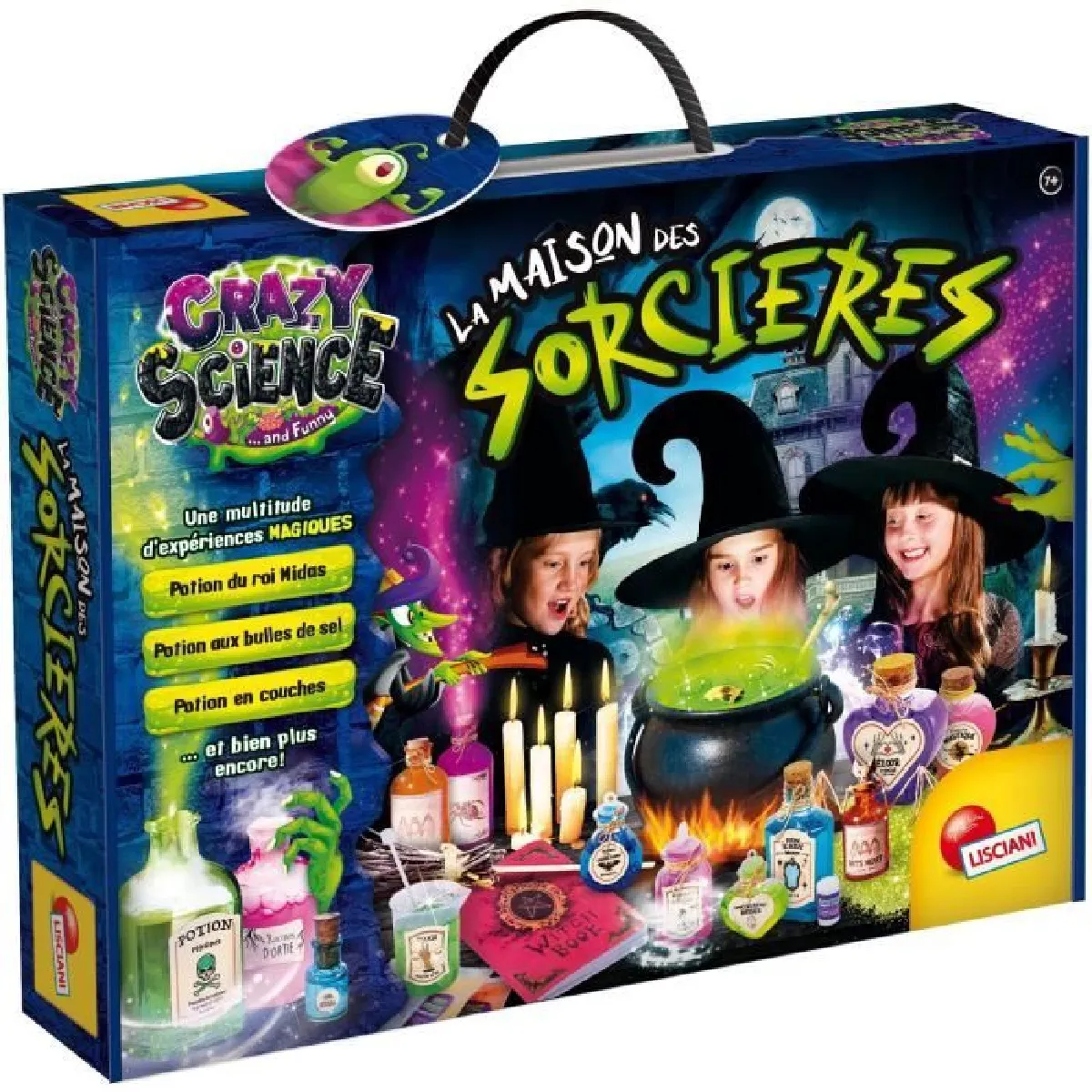 Kit De Laboratoire Pour Potions Magiques - Lisciani - Dcouvrez Les Secrets Des Sorcieres