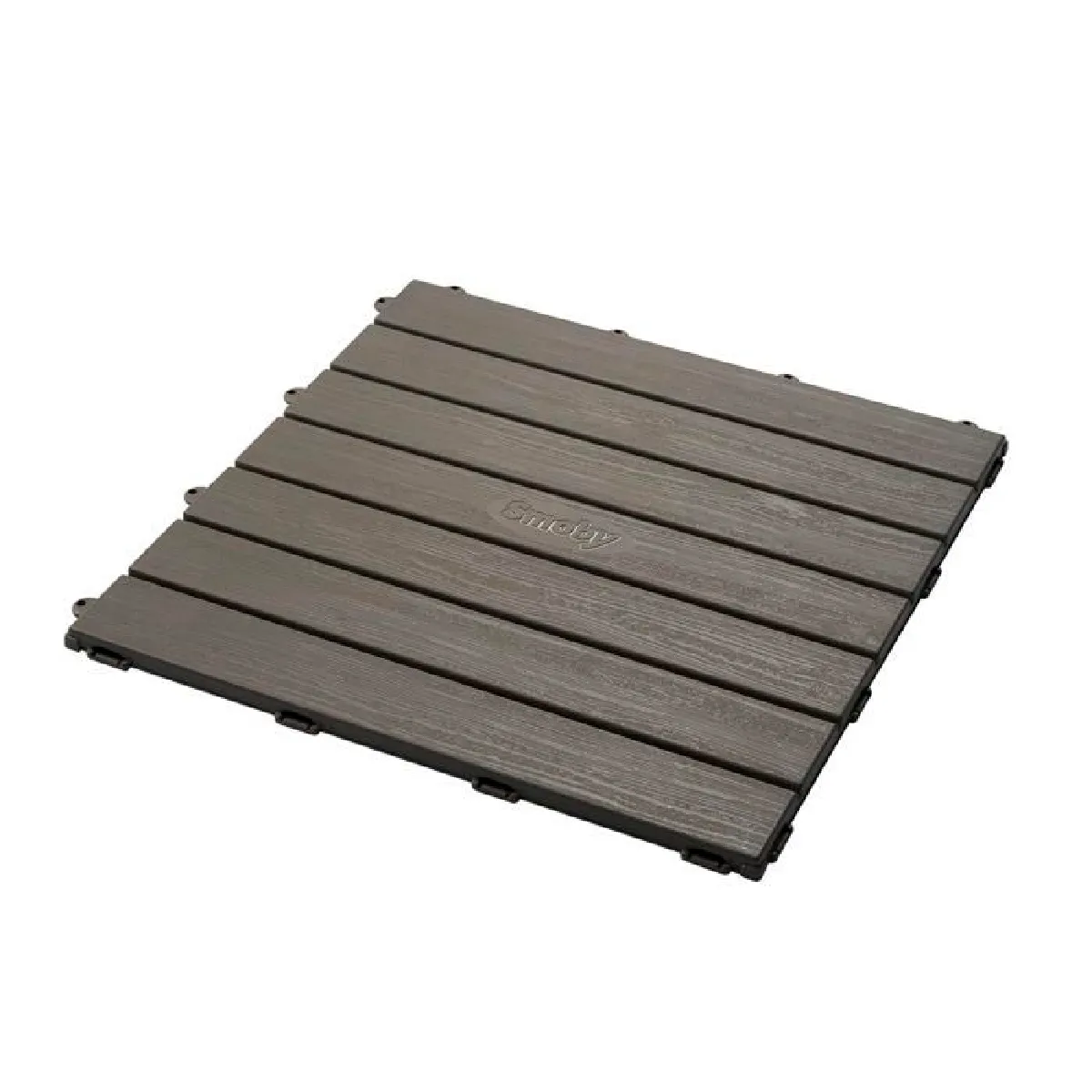 Smoby dalles de plancher maisonnette - Brun