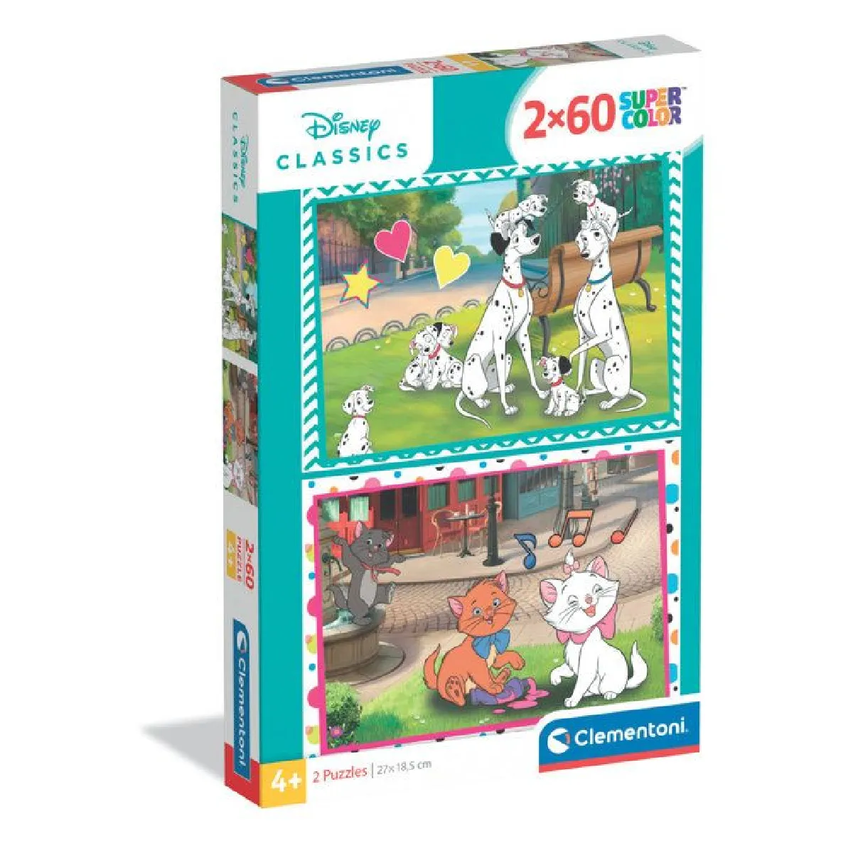 Clementoni - Disney Classic - Puzzle 2x60 pièces - Image 4
