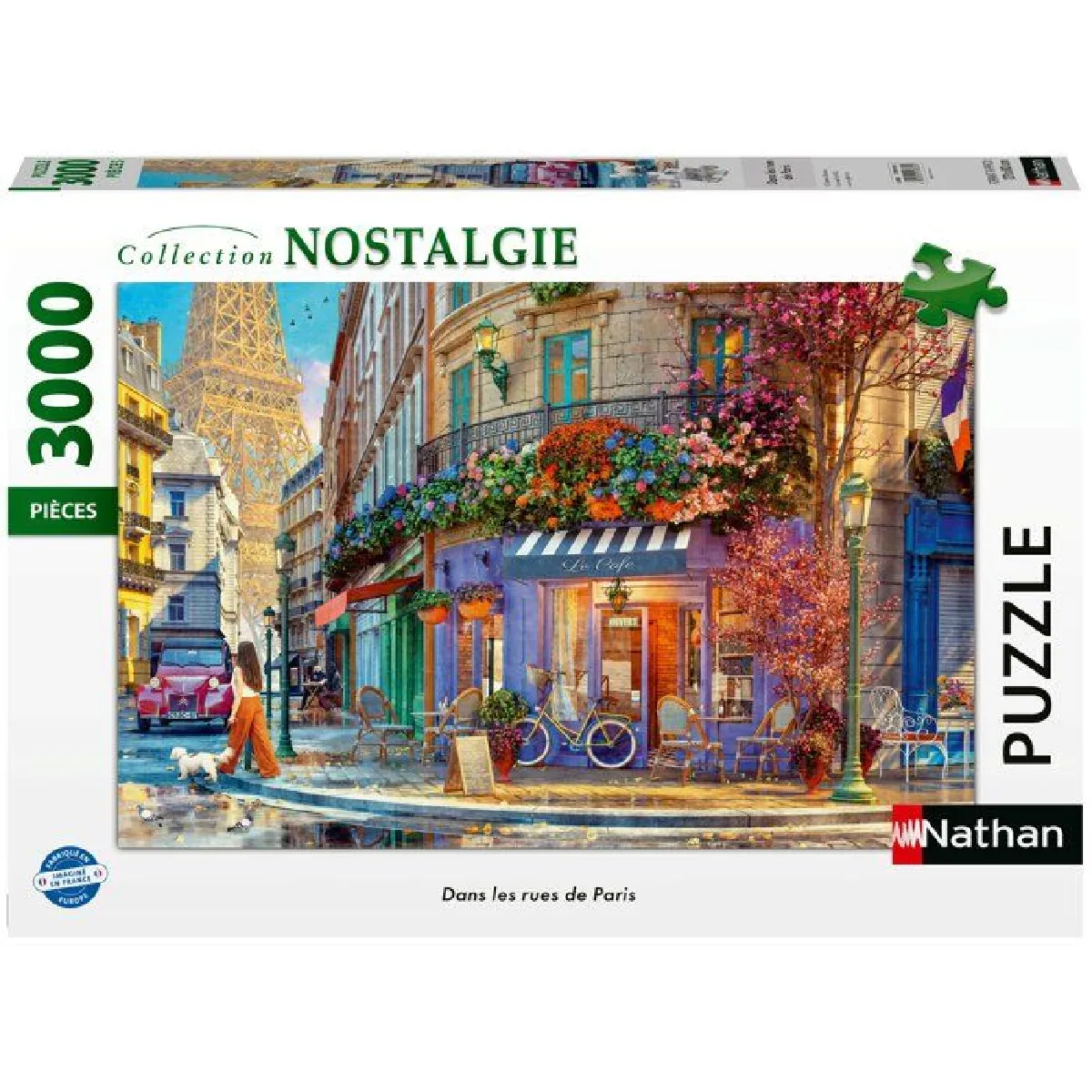 Nathan Puzzle adulte villes et paysages - 3000 pièces