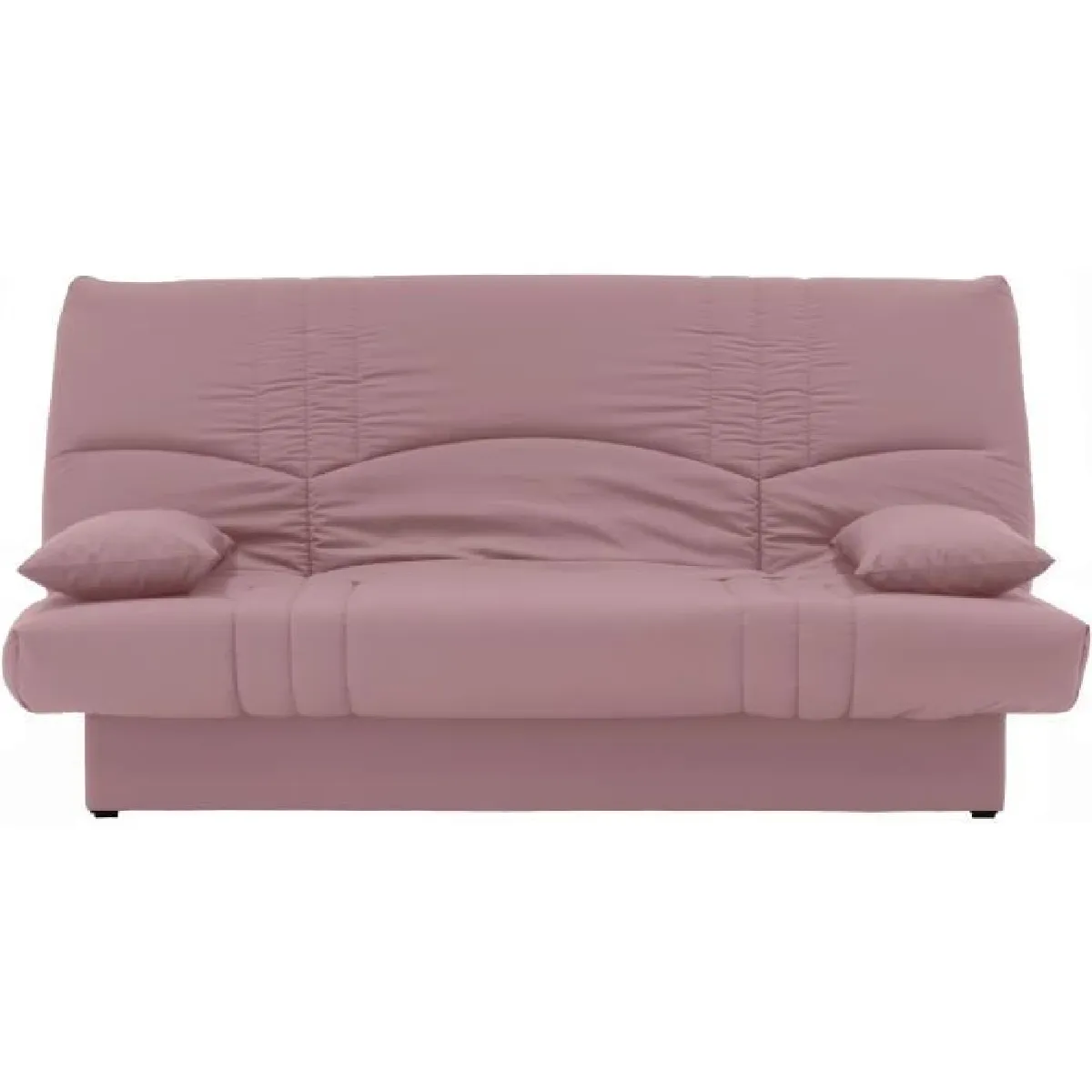 Autre Banquette clic clac 3 places - Tissu rose - Style Contemporain - L 190 x P92 cm - DREAM
