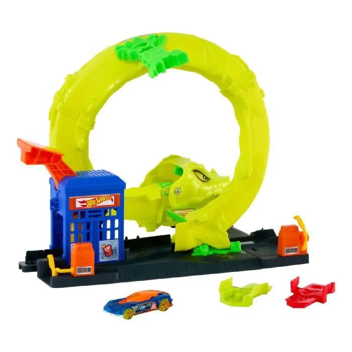 Hot Wheels Coffret Looping Serpent – Multicolore