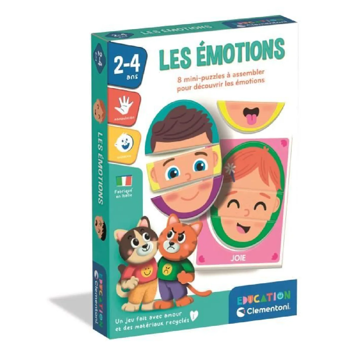 Clementoni Puzzle enfant Les émotions