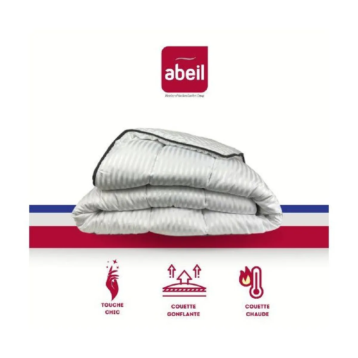 Abeil Couette chaude Confort hôtelier - 220 x 240