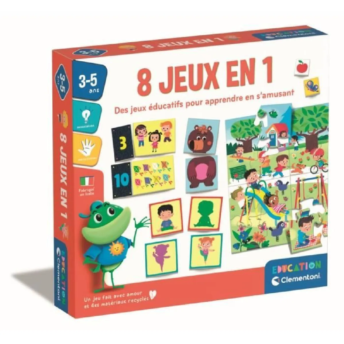 Clementoni C 8 jeux en 1