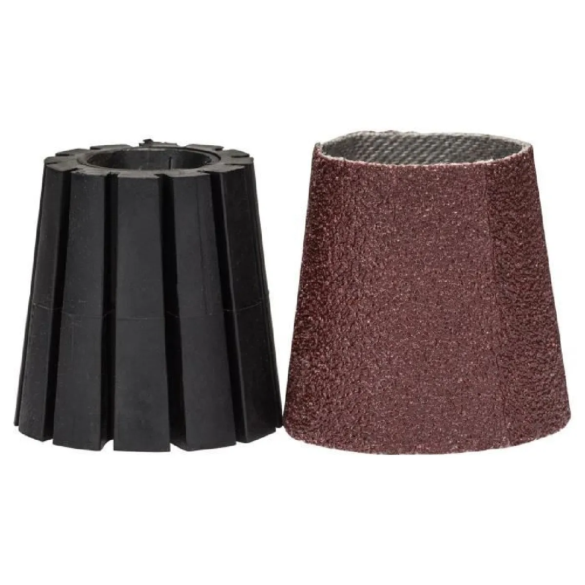 Set porte manchon et manchon abrasif Bosch Accessoire pour Texoro Grain 80 Largeur 30mm Conique - vue 3