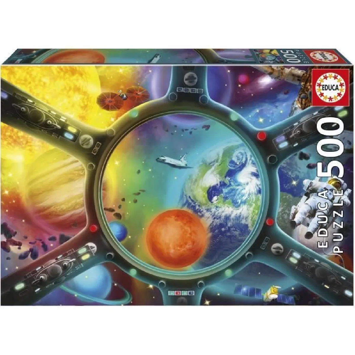 Educa Borras Puzzle Promenade Spatiale 500 Pièces