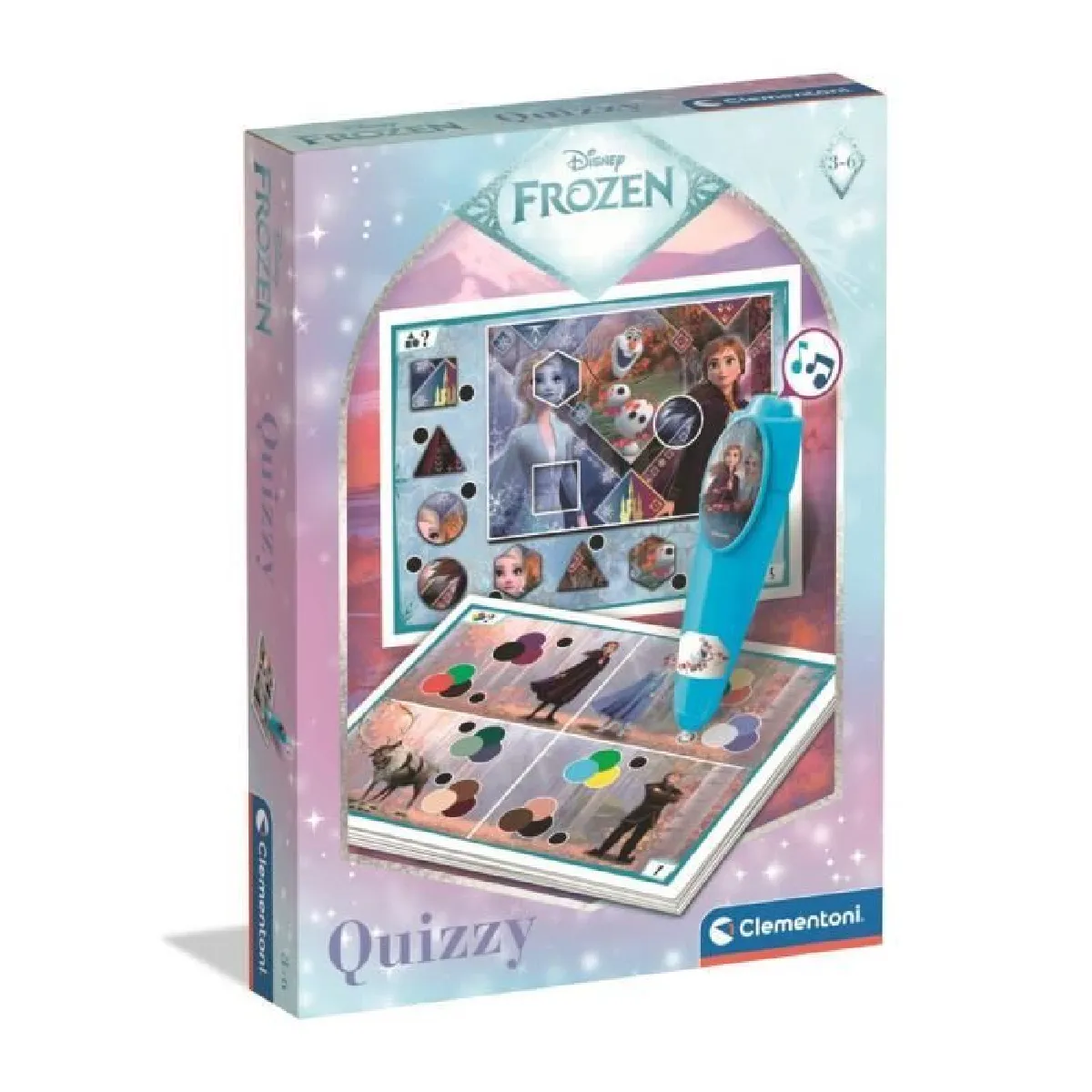 Clementoni jeu éducatif électronique La Reine des Neiges - Multicolore