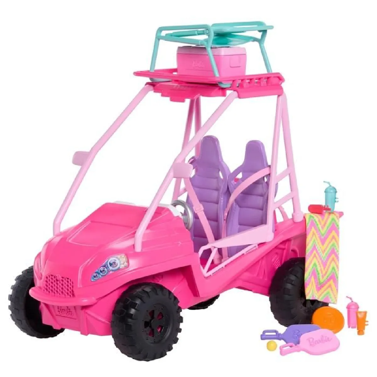Barbie Coffret buggy détective - Rose