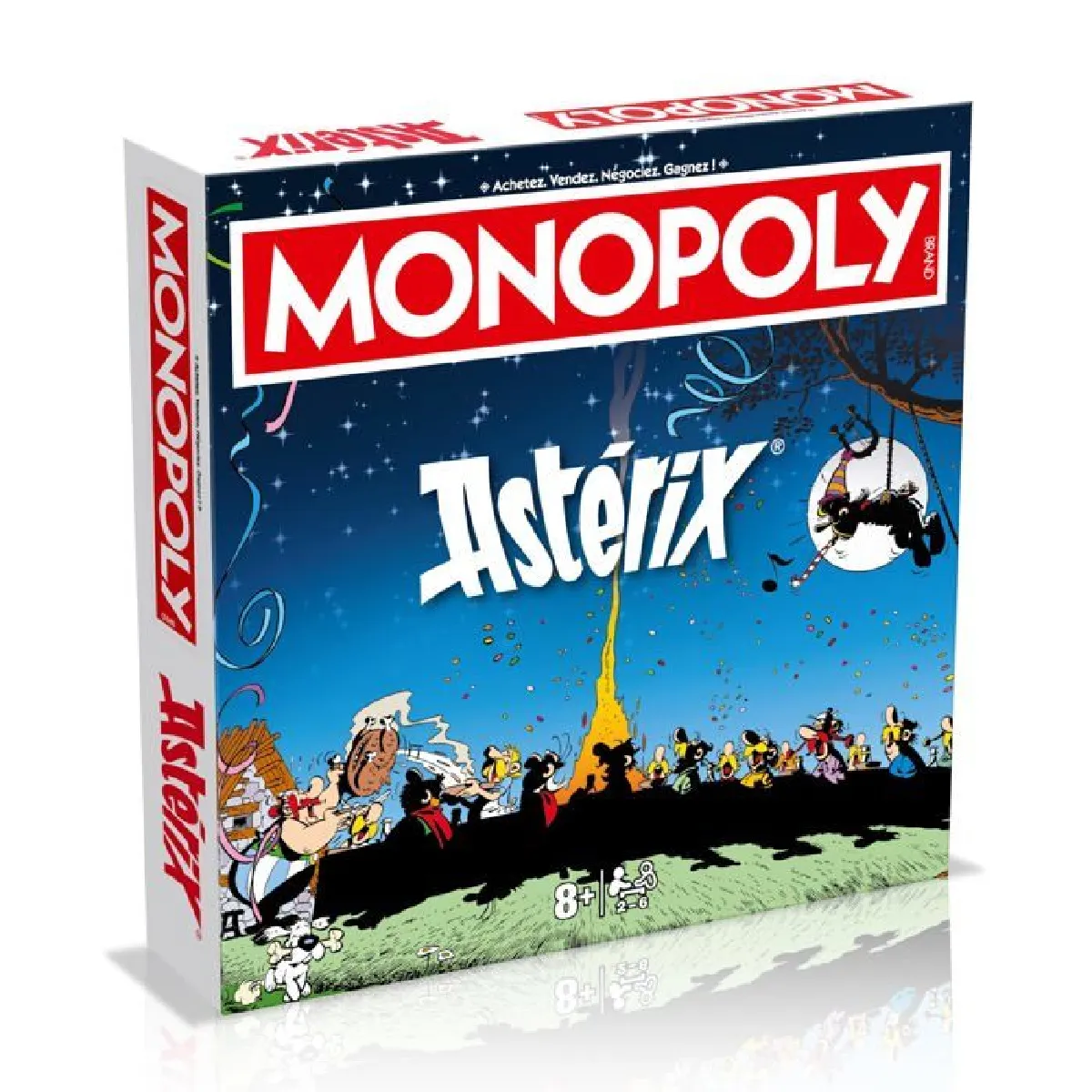 Winning Moves Multicolore Jeu De Stratégie Monopoly Astérix - Image 3
