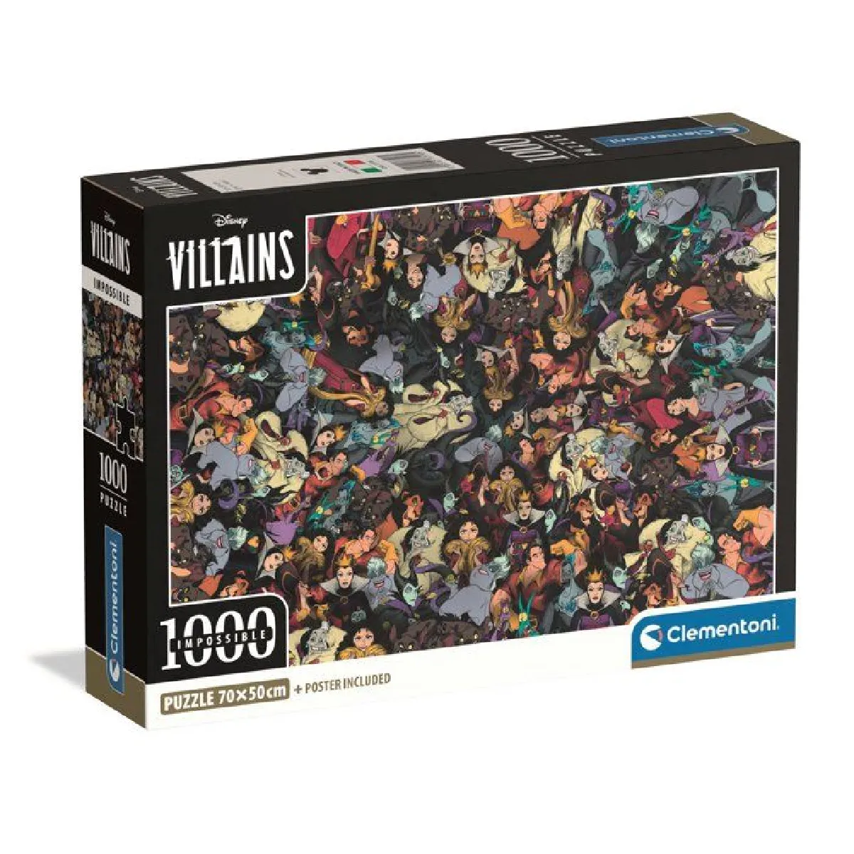 Clementoni puzzle Disney Vilains 1000 pièces