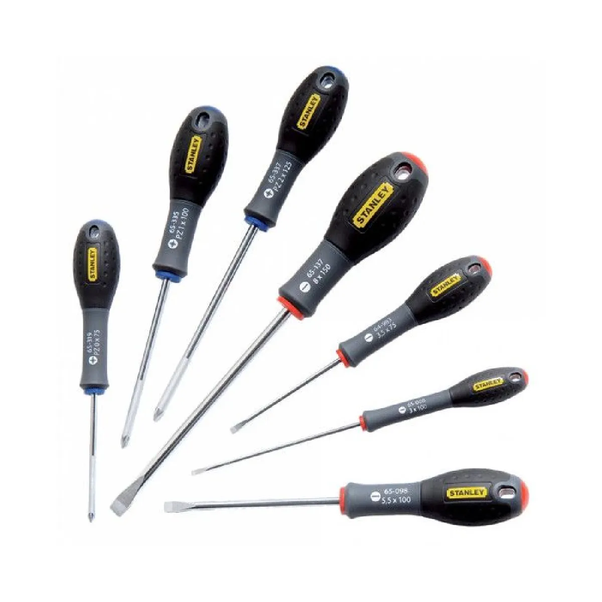 Jeu de 7 Tournevis STANLEY FATMAX 0 65 425 Electricien + Mecanicien + Pozidriv - vue 6