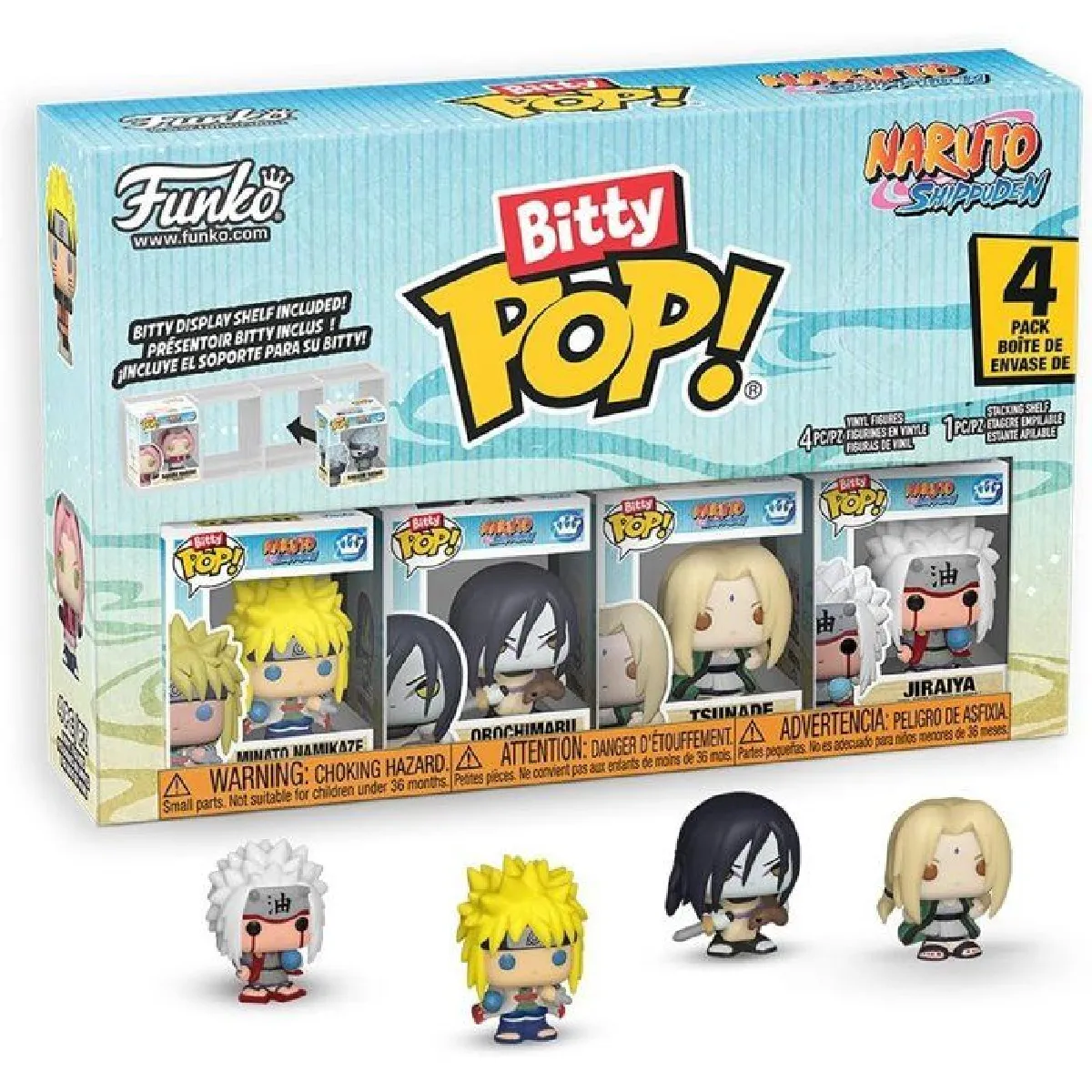 Funko Figurines Naruto Shippuden - Lot De 4