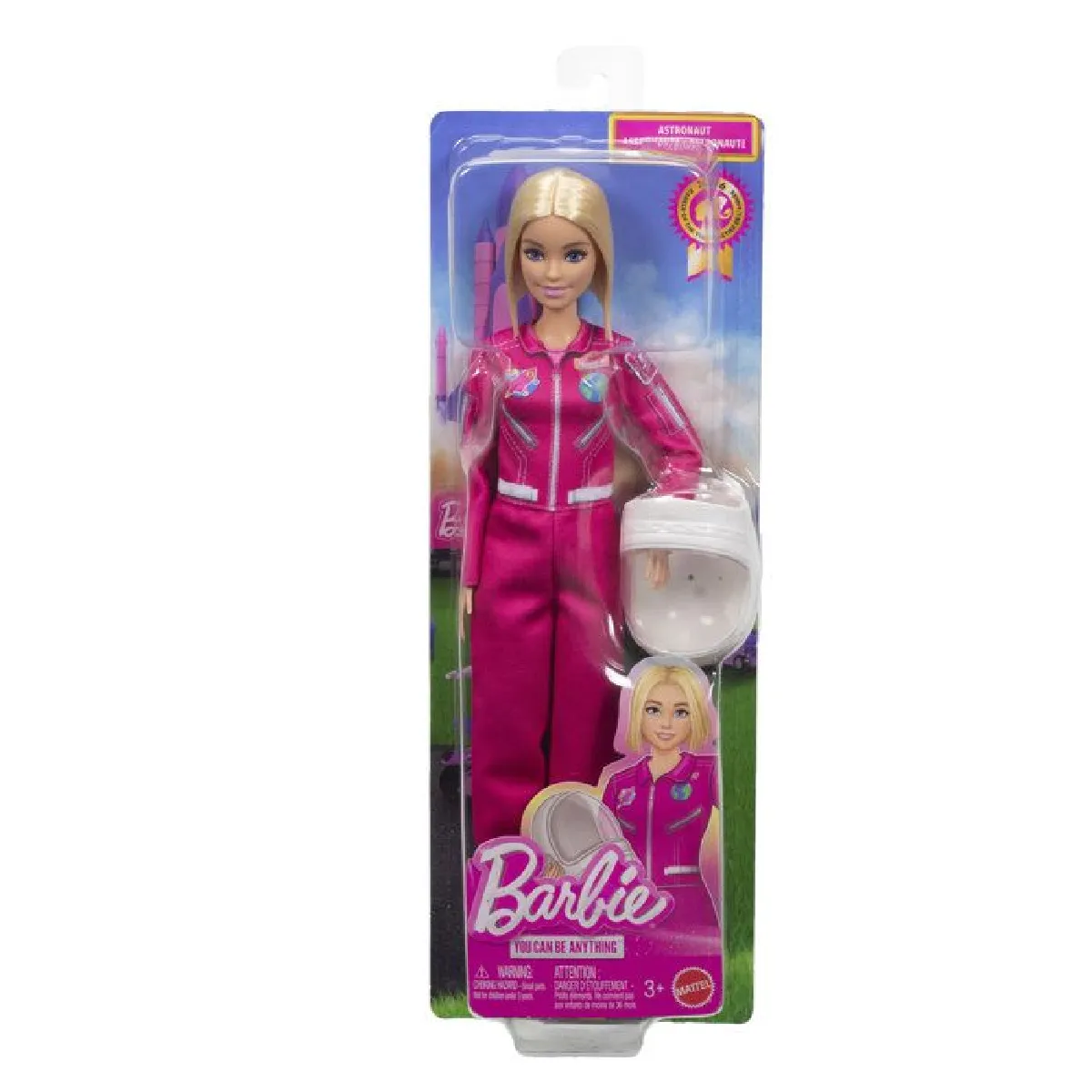 Mattel Rose Poupée Mannequin Astronaute
