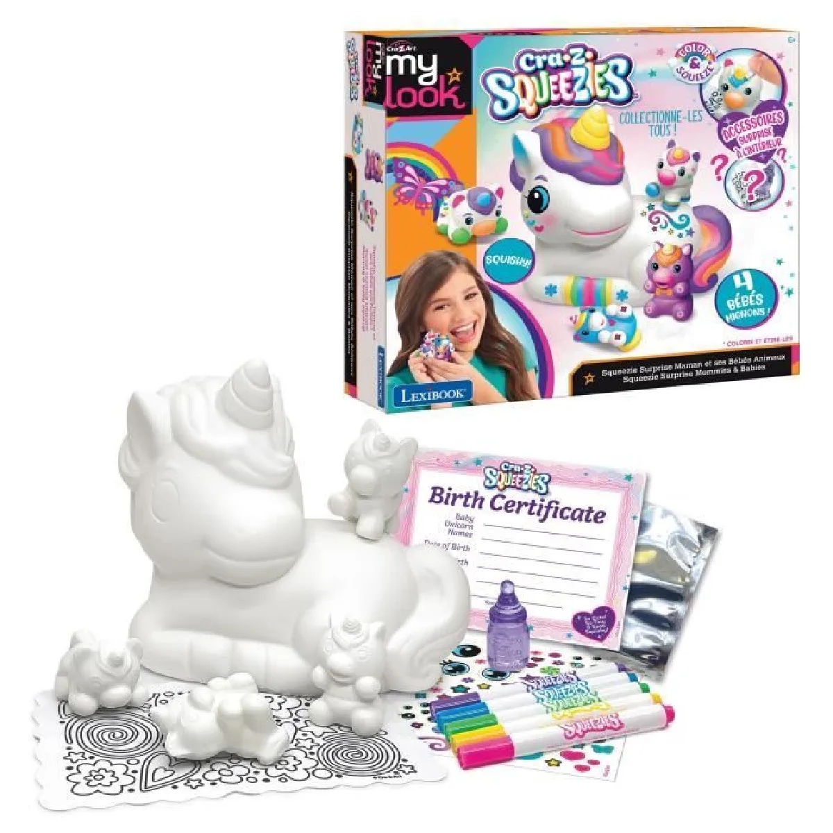 Lexibook Coffret Dessin Maman Licorne