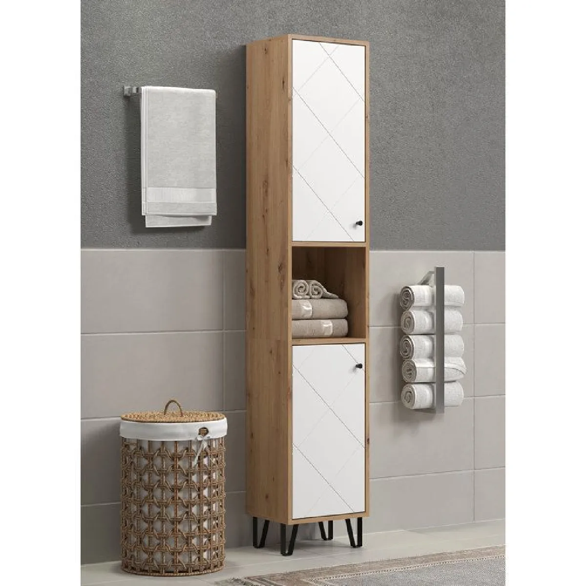 Trendteam Colonne De Salle De Bain