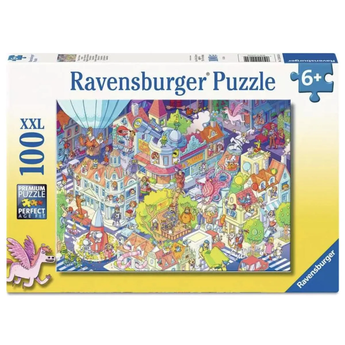 Puzzle 100 pièces : Pagaille à Chaosville Ravensburger France - vue 9