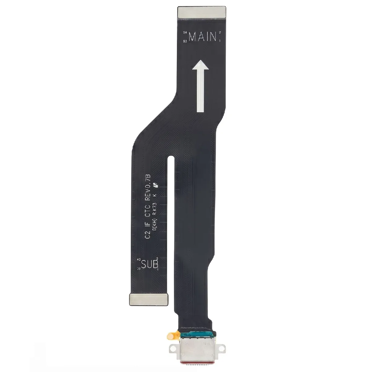 Samsung Nappe de Connecteur de Charge pour Galaxy Note 20 Ultra Service Pack - vue 2