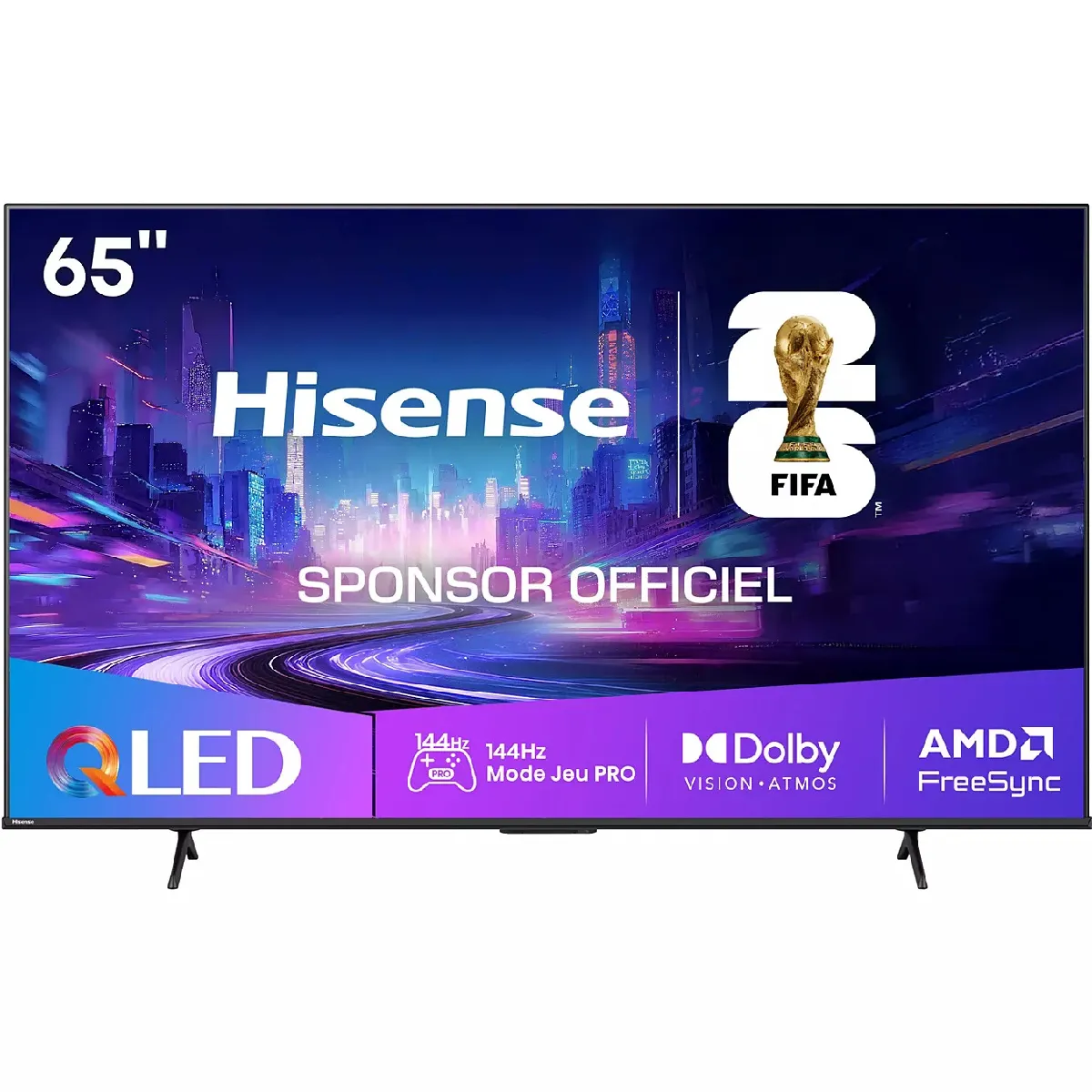 HISENSE  58A6S - TV 2026 4K UHD 58"" (146 cm), Smart TV HomeOS U9.5, Dolby Vision HDR