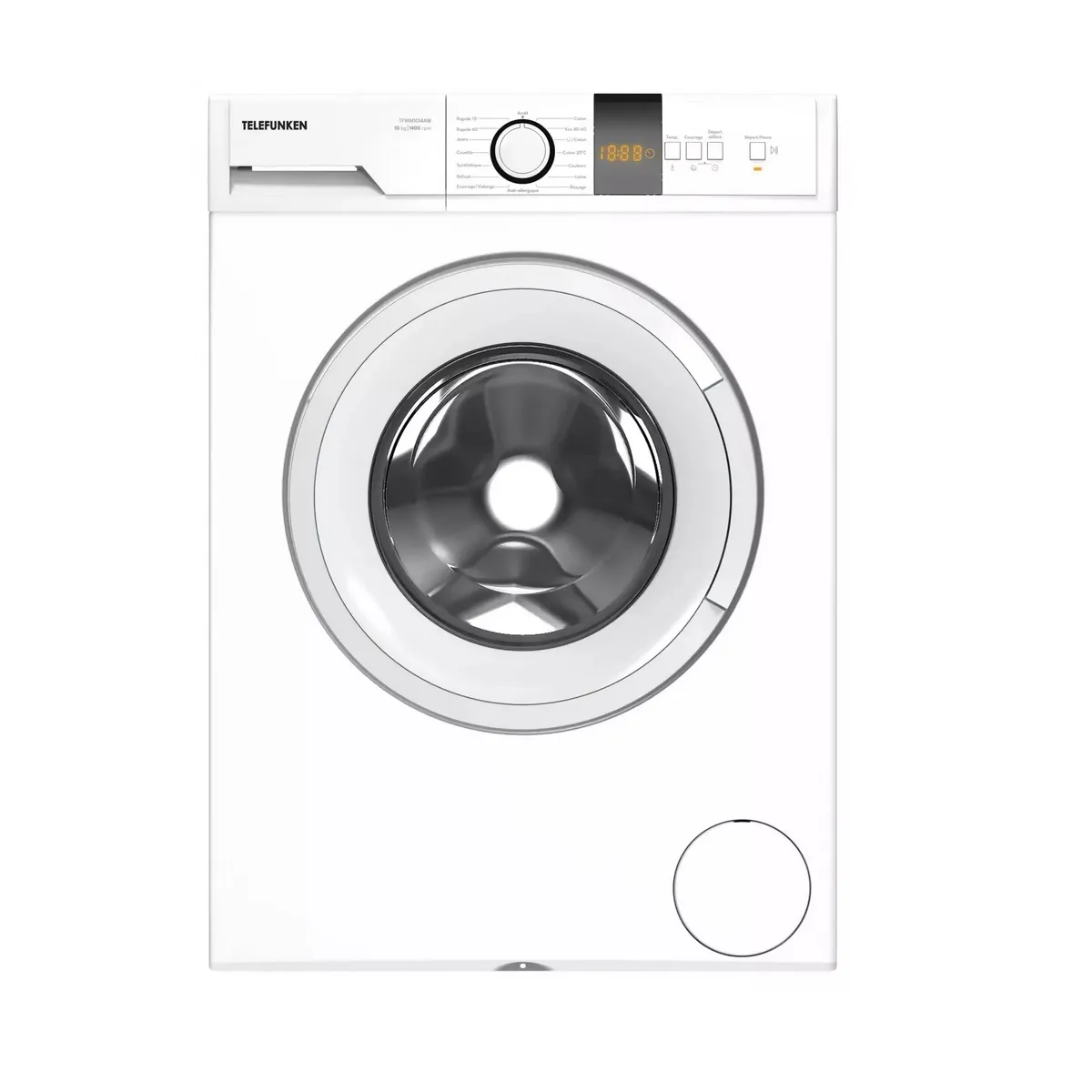 TELEFUNKEN Lave-linge frontal 10kg 1400 tours/min - TFWM1014AW - 
