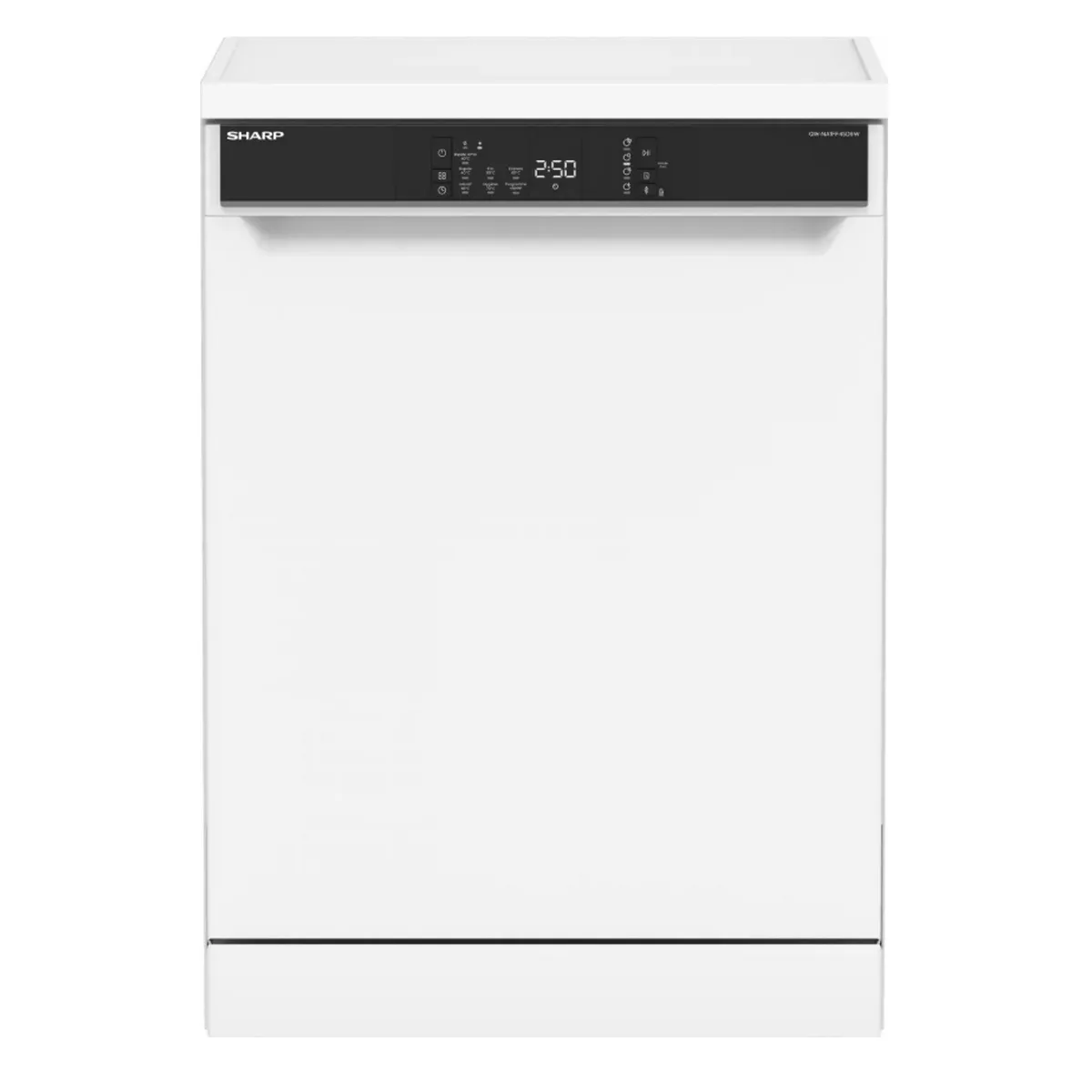 Lave-vaisselle 60cm 16 couverts 45db blanc - QWNA1FF45D6W - SHARP