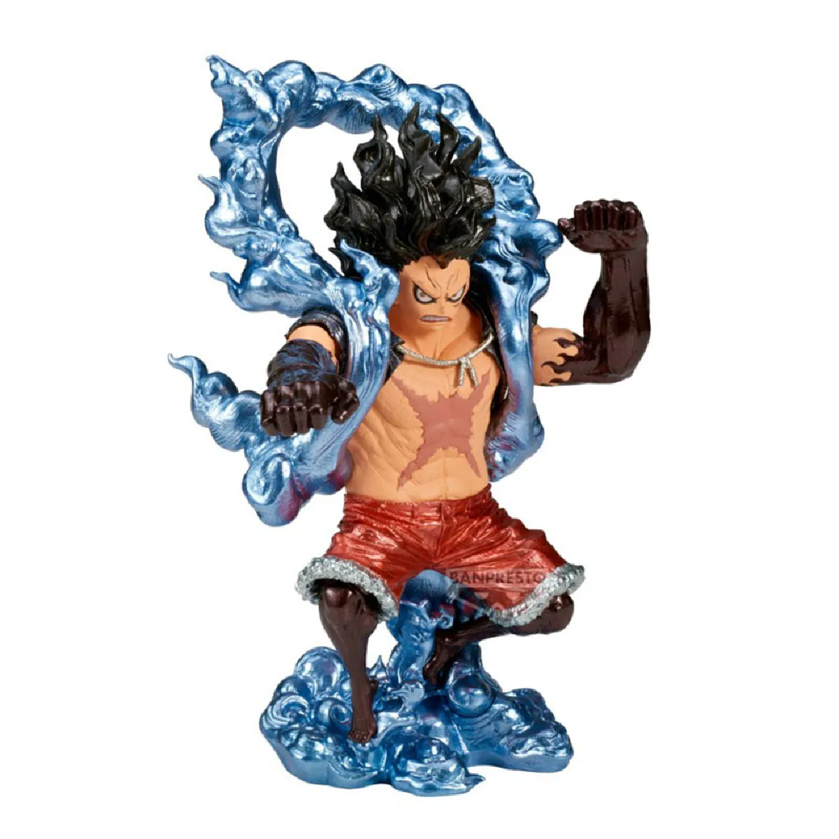 Banpresto One Piece - Figurine Monkey D. Luffy Snakeman King Of Artist