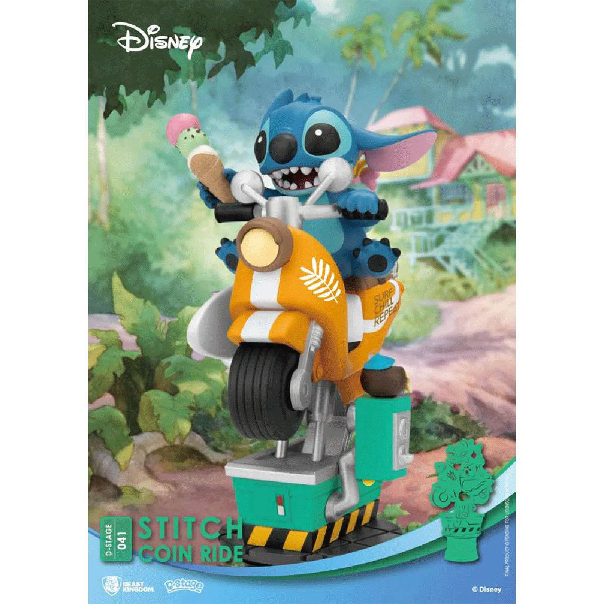 Beast Kingdom Toys Disney - Figurine Stitch D-Stage