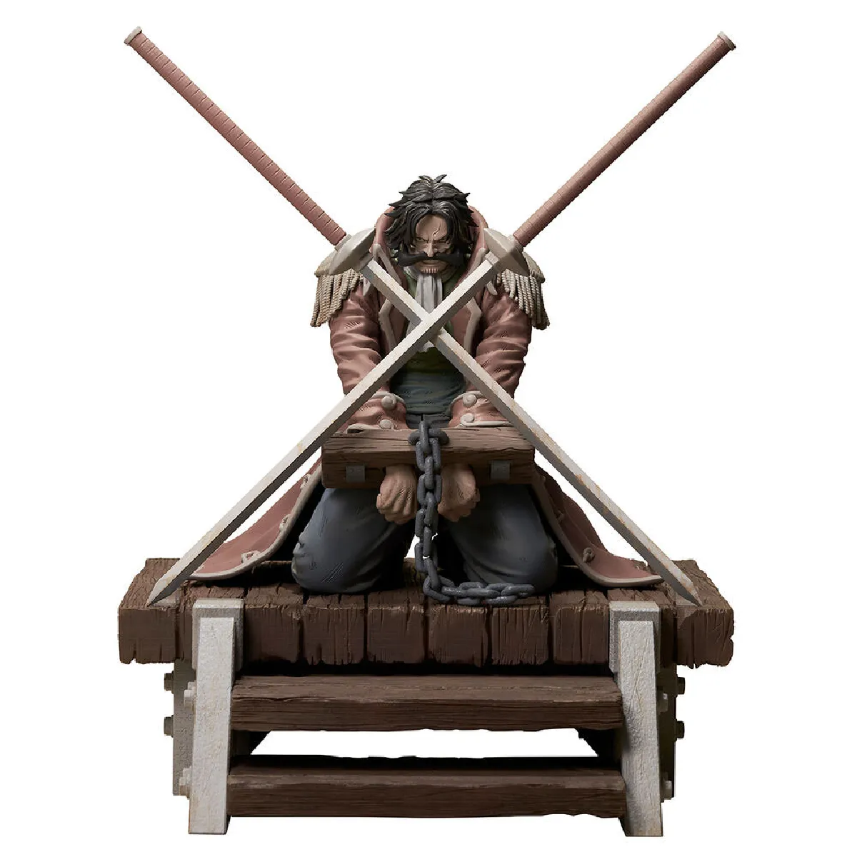 Bandai One Piece Roger Pirates - Figurine Gold D Roger The King Of Pirates Ichibansho Figure