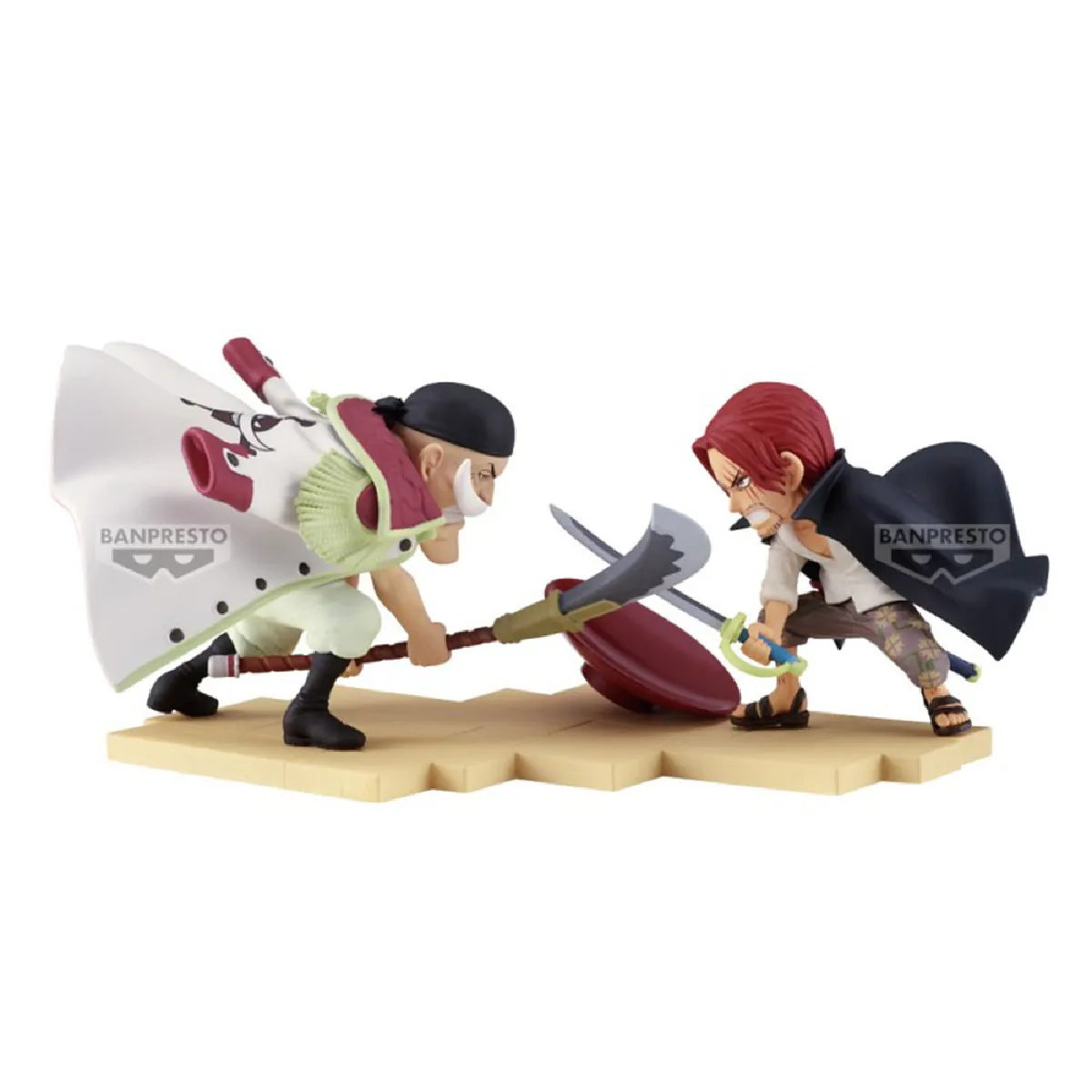 Banpresto Blanc Figurine One Piece World Collectable Log Stories Edward Newgate Vs. Shanks - Image 2