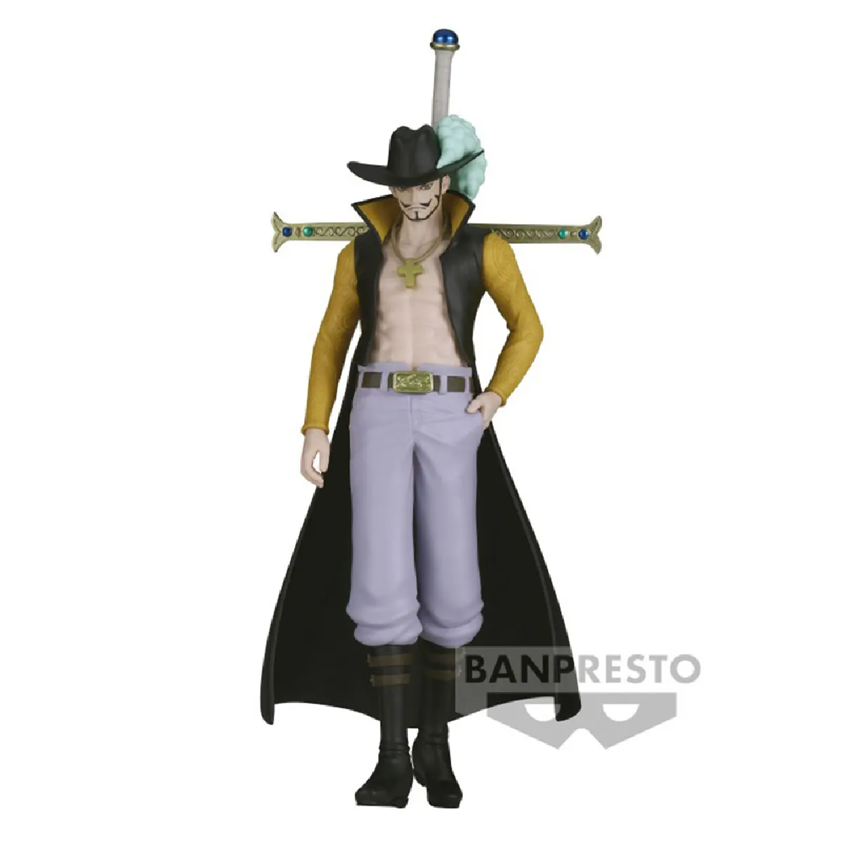 Banpresto One Piece - Figurine Dracule Mihawk The Shukko