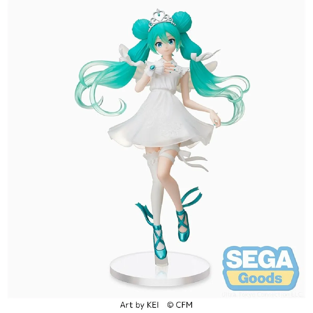 Vocaloid Figurine Miku Hatsune 15th Anniversairy KEI Ver. SPM - vue 10