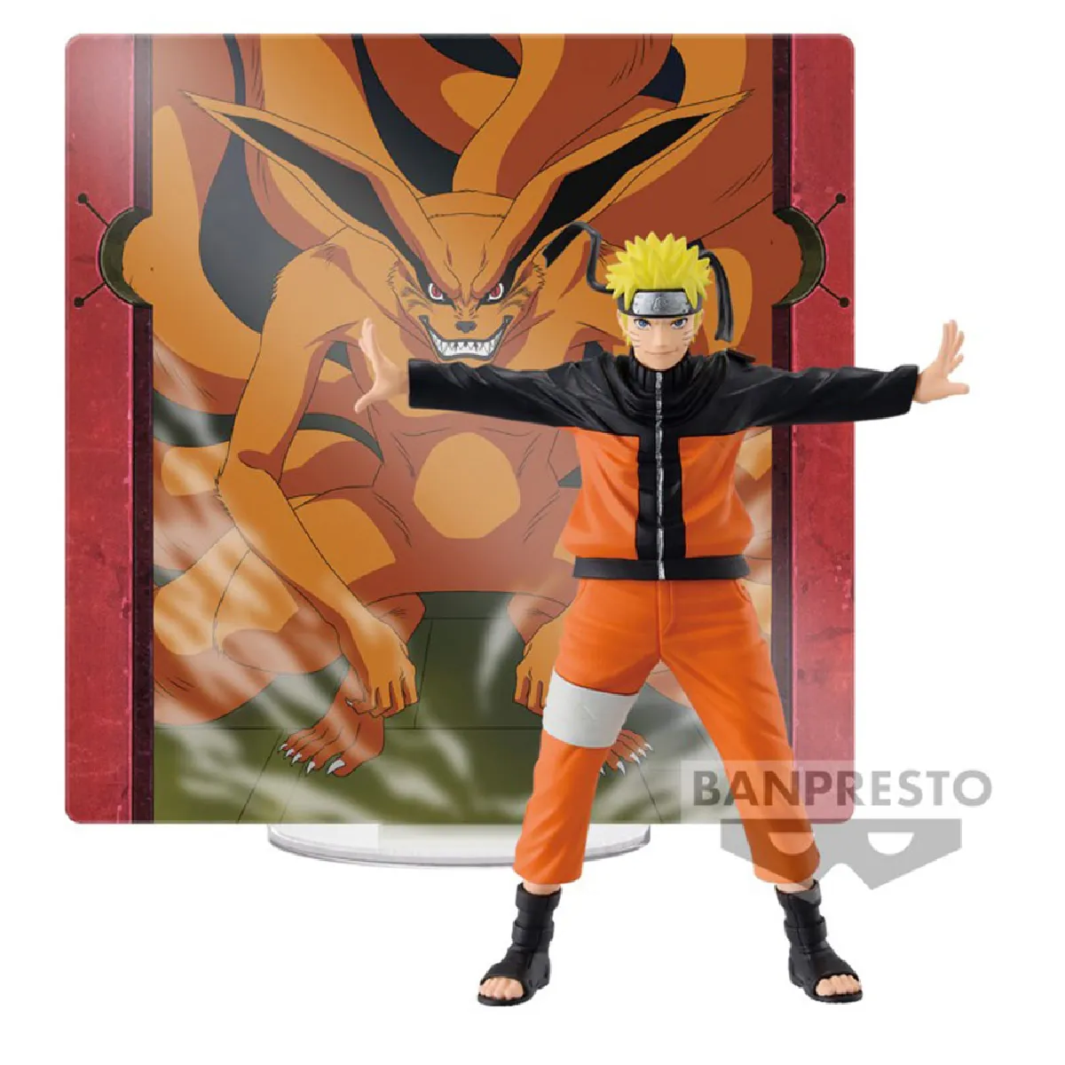 Banpresto Orange Figurine Naruto Shippuden Uzumaki Naruto Panel Spectacle - Image 2