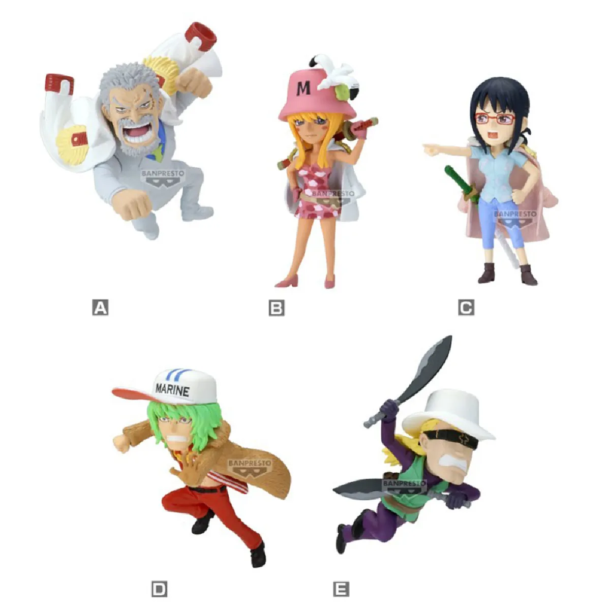 Banpresto One Piece - Pack Figurines Wcf Hachinosu Vol.2